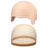 Syhood gorra calva de látex para disfraces, ajuste cómodo.