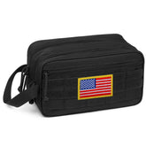 TACTICISM bolsa de aseo para hombre, frontal, organización clara para viajes.