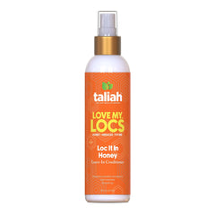 Taliah Waajid Love My Locs, bote pulverizador, facilita aplicación puntual y hidratación suave