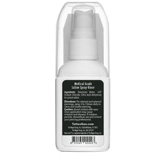 Solución salina estéril Tattoo Goo para limpieza profunda de perforaciones