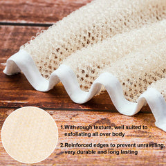 Tatuo paño exfoliante facial y corporal, limpia maquillaje y grasa para una piel radiante.