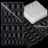 Teenitor pegatinas adhesivas para uñas, 600 piezas, uso rápido y reutilizable.