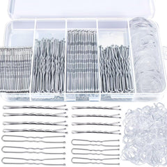 Teenitor pin plata 2 pulgadas para peinado diario mantiene el cabello en su lugar.