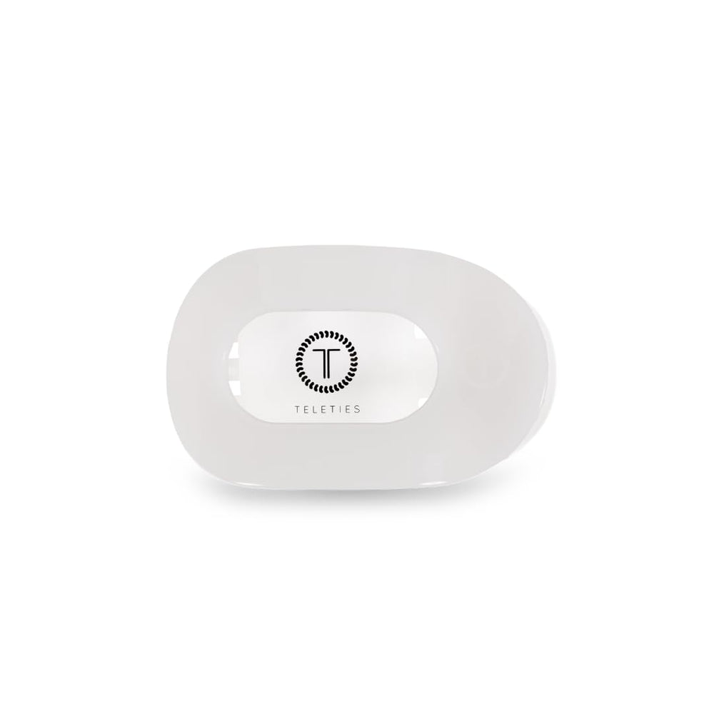 Teleties clip plano redondo para cabello suave con agarre estable durante yoga