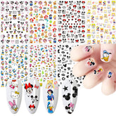 Temote pegatinas de uñas con dibujos animados, decorativas y fáciles de aplicar.