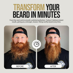The Beard Struggle Carbon X: tecnología ionica anti-frizz para menos encrespamiento.