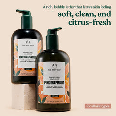 Etiqueta Cruelty-Free certificada por Vegan Society en el envase The Body Shop.
