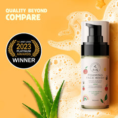 The Natural and Organic Family sin aceite mineral, limpiador suave para piel sensible.