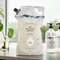 The Unscented Company Bolsa Recarga 2L Eco: reduce residuos plásticos diario.