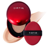 TIRTIR Mask Fit Red Cushion en botella: cobertura uniforme para piel natural.