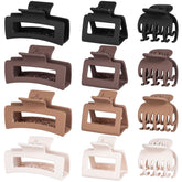 Clip Tisenla para cabello pequeño negro, sujeción estable para peinados diarios