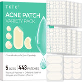 Parche hidrocoloide TKTK para acné en la cara, cobertura de gran tamaño para brotes.
