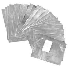 Tongcloud envolturas de aluminio para desmaquillar uñas con remoción eficiente