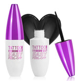 TOSOUATOP gel para cejas tatuaje, aplicación fácil para definir cejas.