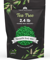 Tress Wellness perlas de cera original con arbol de te para depilación suave