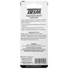 Cadena llavero incluida para llevar Trim contigo