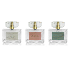 Etiqueta de diseño de Tru Fragrance Beauty Edición Elemento añade lujo discreto.
