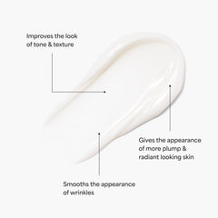 TULA crema de noche hidratante y firme para piel suave.