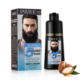 TYAYW Barba tinta negro en minutos para un color natural duradero.