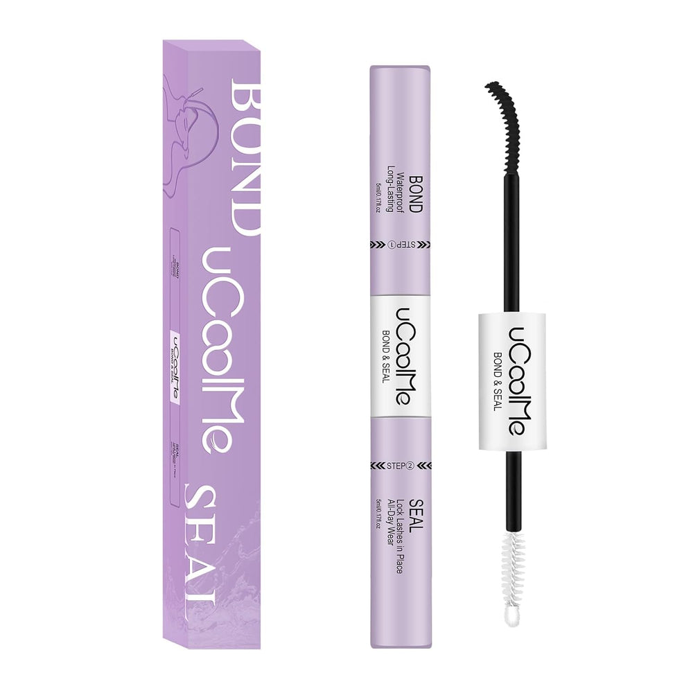 UCOOLME fijador-sellador para pestañas negro, frasco de 10 ml con duración prolongada.