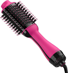 Umeely cepillo secador con barril oval cerámico-titanio para peinado suave.