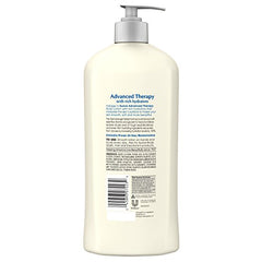 Etiqueta de Suave Skin Solutions Advanced Therapy para piel seca.
