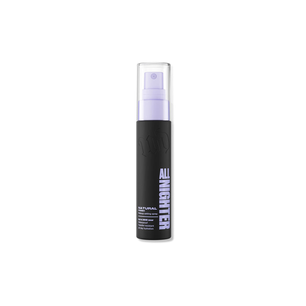 URBAN DECAY All Nighter: botella con niebla ultrafina para fijar maquillaje.