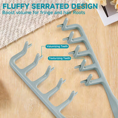 Utmiga Texture Comb crea textura esponjosa para peinados modernos.