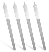 ValueBargain lima diamante de acero inoxidable, 6 pulgadas, ideal para uso profesional.