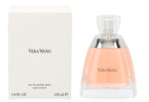 Vera Wang Eau de Parfum, frasco elegante para uso diario y estilo sofisticado.