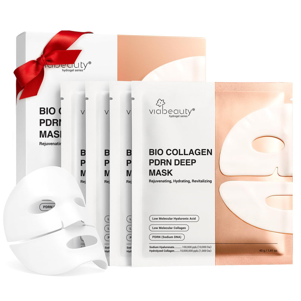 VIABEAUTY Bio Colágeno Mascara Facial PDRN Hialuronico: hidratación en profundidad