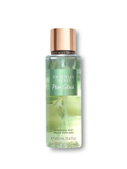 Victoria's Secret Pear Glace etiqueta detallada, lujo ligero.