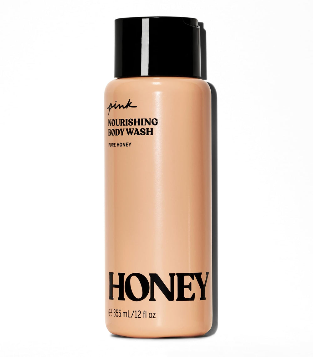 Victoria's Secret Pink Honey, gel de ducha en bote, suaviza piel y deja aroma suave.