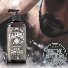 Viking Revolution acondicionador para barba textura cremosa para hidratación profunda