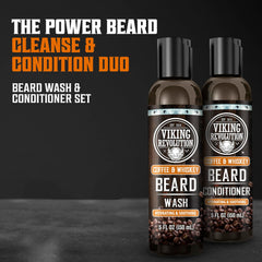 Acondicionador Viking Revolution para barba suaviza y facilita el peinado
