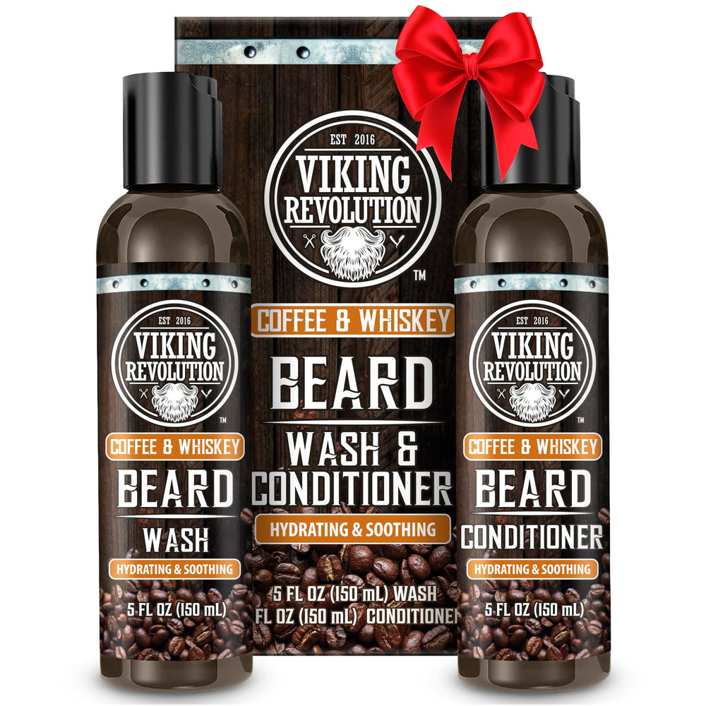 Champú Viking Revolution para barba con argán y jojoba limpia suavemente la barba