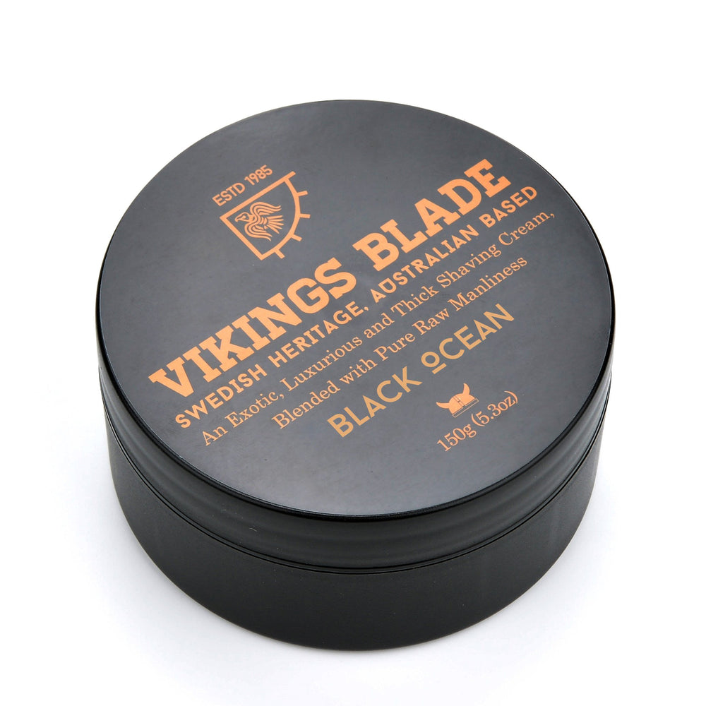 Vikings Blade crema de afeitar: espuma abundante para un afeitado suave y cómodo.