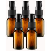 VitalUp botella ámbar 15ml con bomba para aceites esenciales