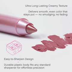 Cobertura uniforme de color con Vivienne Sabó Gel Lipliner Le Grand Volume.