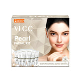 VLCC Natural Sciences Pearl Facial Kit muestra una caja elegante para tu rutina diaria de cuidado.