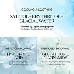 VT COSMETICS Cryo Ice Mask tela de celulosa suave y confortable.