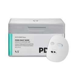 Mascarilla VT COSMETICS PDRN diaria: paquete sellado para conservar frescura.