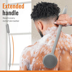 VWMYQ limpieza corporal con exfoliación suave y cuidado de la piel.