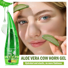 Aplicación facial suave con gel de aloe vera Wenjlyj para piel sensible.