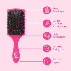 Wet Brush diseño AquaVent favorece drenaje rápido y limpieza fácil