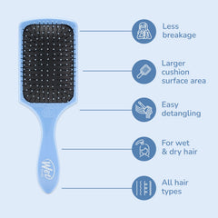 Distribuye uniformemente el tratamiento con Wet Brush.