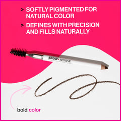 wet n wild Brow-Sessive Cepillo Integrado para peinar y definir