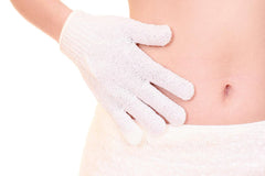 Guantes exfoliantes WMM, manos en la ducha para uso diario suave