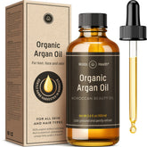 Descubre WoldoHealth Aceite de Argán con pipeta para aplicación precisa y suave.