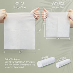 WOWOTEX sin fragancia ni alcohol, segura para uso facial y corporal.